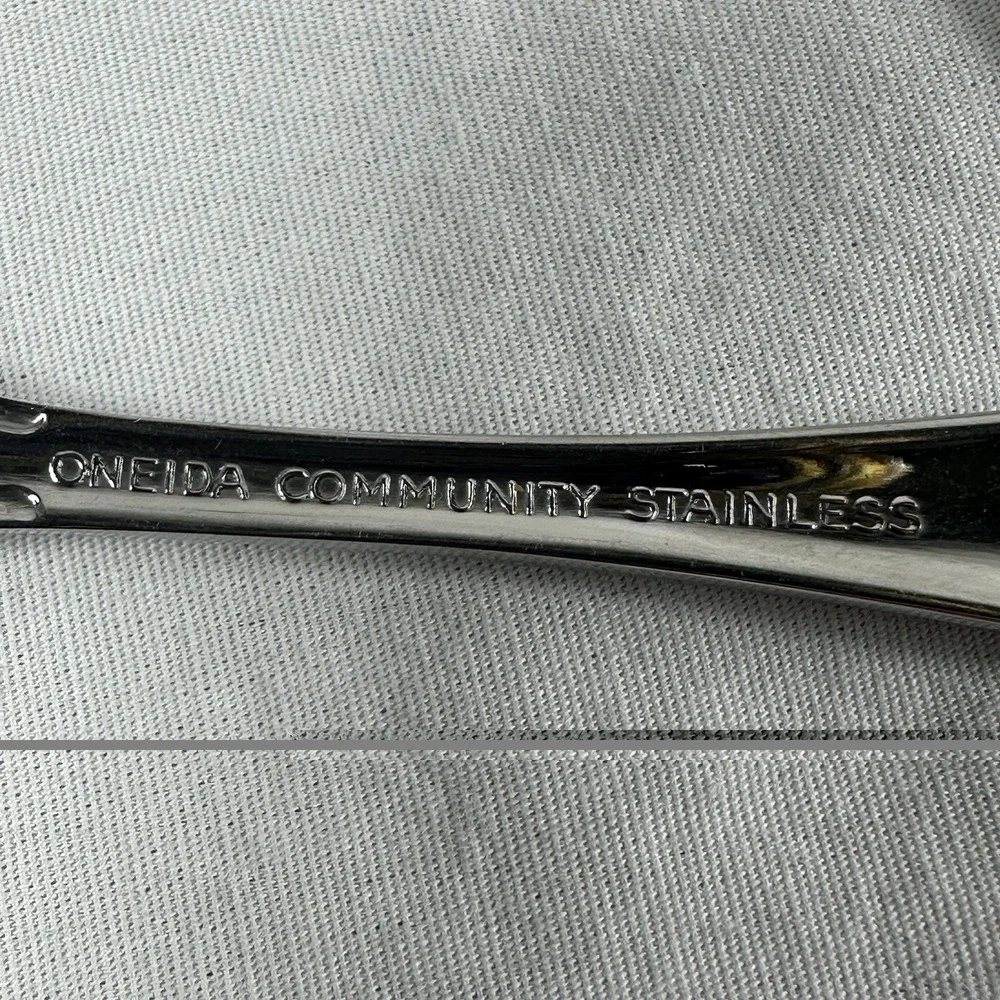 Oneida Community Stainless CHATELAINE Pattern Salad or Dessert Forks Set Of 6